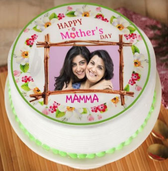 Mothers Cake with photo